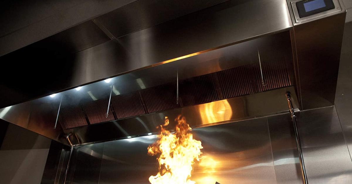 Restaurant deals range hood